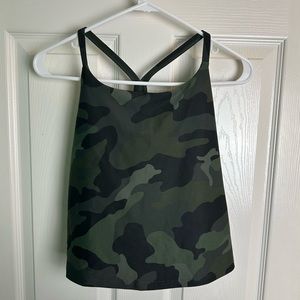 Old Navy Powersoft Longline Camo Sports Bra
